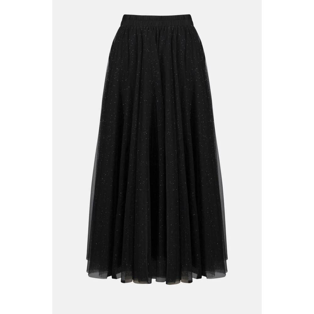 NEW JOSEPH RIBKOFF tulle flared skirt in black - Picture 5 of 5